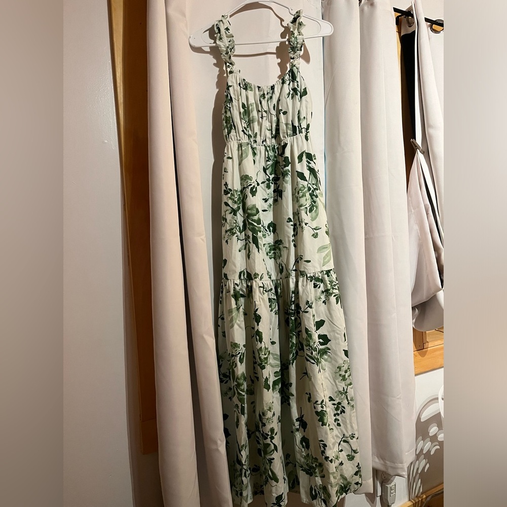 Abrecombrie & Fitch Poplin Maxi Dress